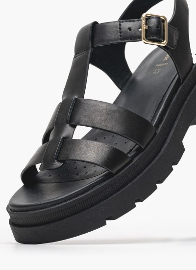 Ανδρικά Παπούτσια Casual U.Spherica.E Μαύρο Δέρμα Geox