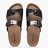 Women Flats D.Brionia Grey ECOleather Geox Women Flats D.Brionia Grey ECOleather Geox