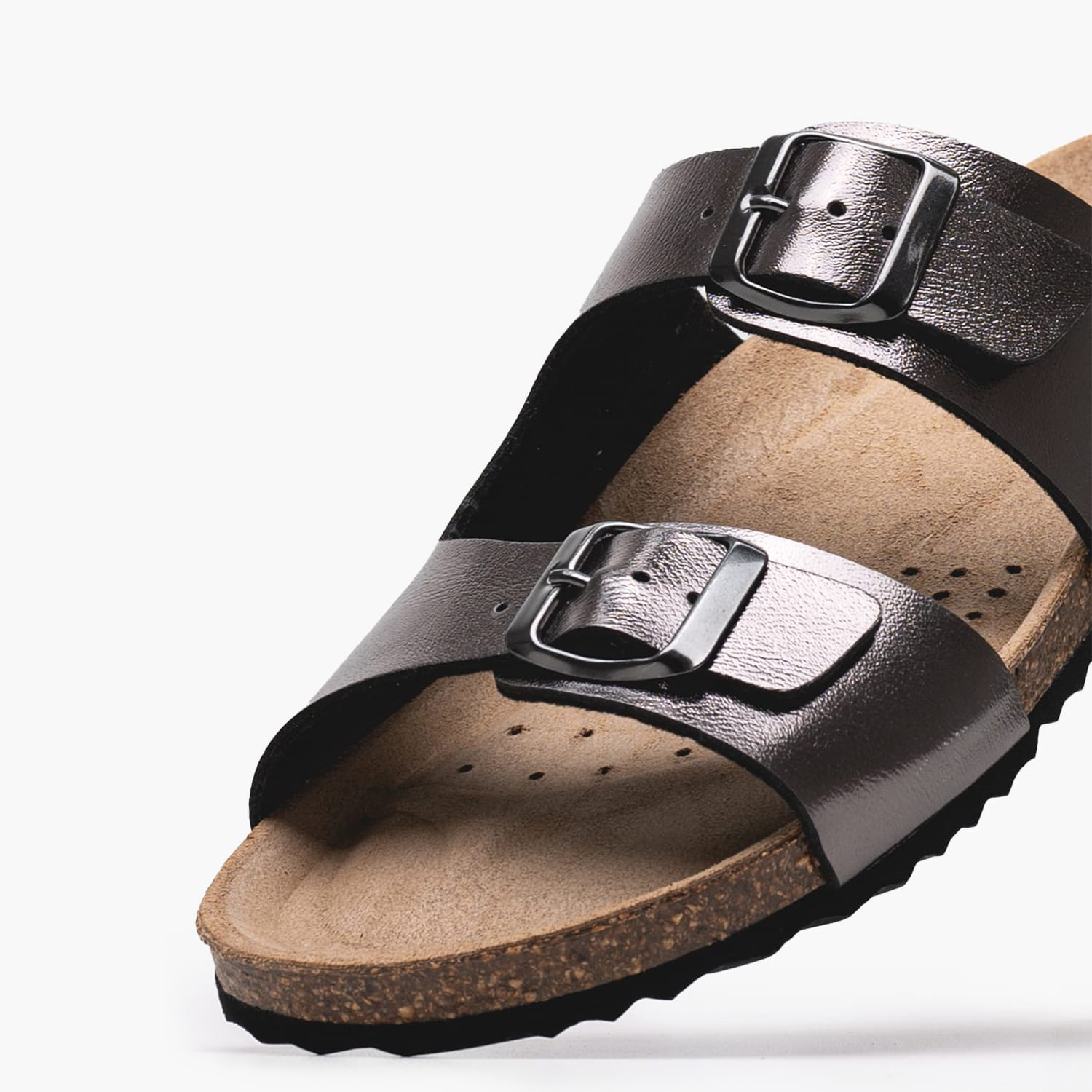 Γυναικεία Flats D.Brionia Γκρι ECOleather Geox