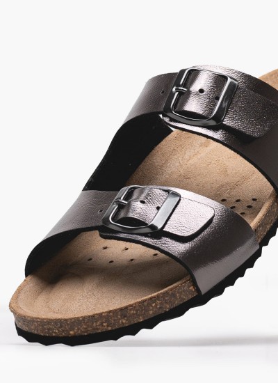 Ανδρικά Παπούτσια Casual U.Spherica.E Μαύρο Δέρμα Geox