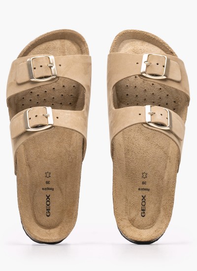 Ανδρικά Παπούτσια Casual U.Spherica.E Μαύρο Δέρμα Geox