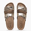 Γυναικεία Flats D.Brionia Χρυσό ECOleather Geox Γυναικεία Flats D.Brionia Χρυσό ECOleather Geox