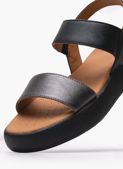 Ανδρικά Παπούτσια Casual U.Spherica.E Μαύρο Δέρμα Geox