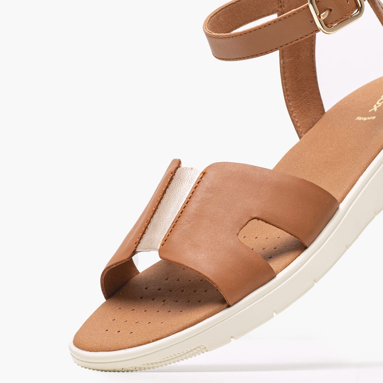 Γυναικεία Flats D.Dandra.B Ταμπά Δέρμα Geox