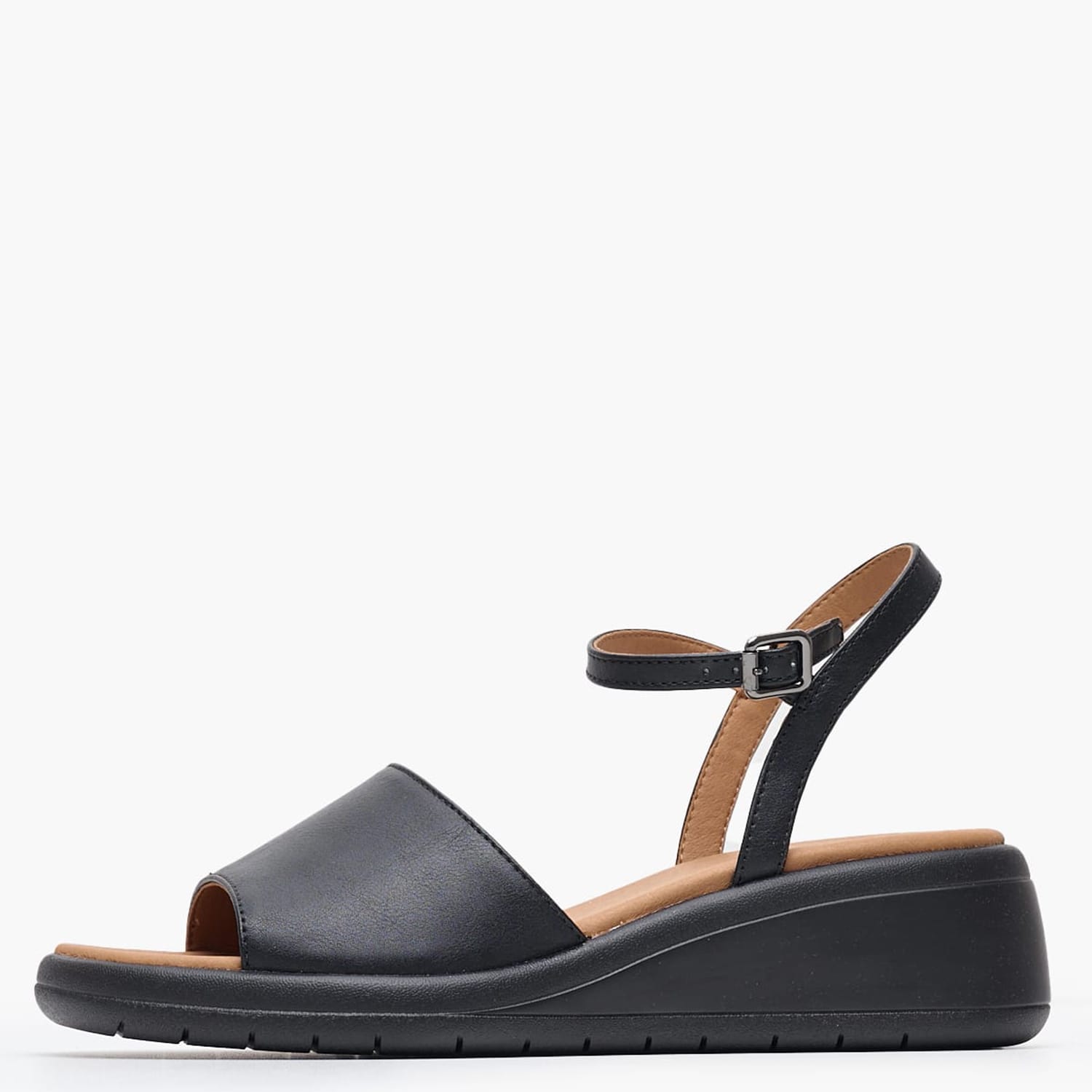Γυναικείες Πλατφόρμες Χαμηλές D.Meliconia Μαύρο ECOleather Geox