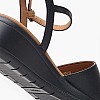Women Platforms Low D.Meliconia Black ECOleather Geox Women Platforms Low D.Meliconia Black ECOleather Geox