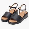 Women Platforms Low D.Meliconia Black ECOleather Geox Women Platforms Low D.Meliconia Black ECOleather Geox