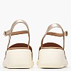 Women Platforms Low D.Meliconia Gold ECOleather Geox Women Platforms Low D.Meliconia Gold ECOleather Geox
