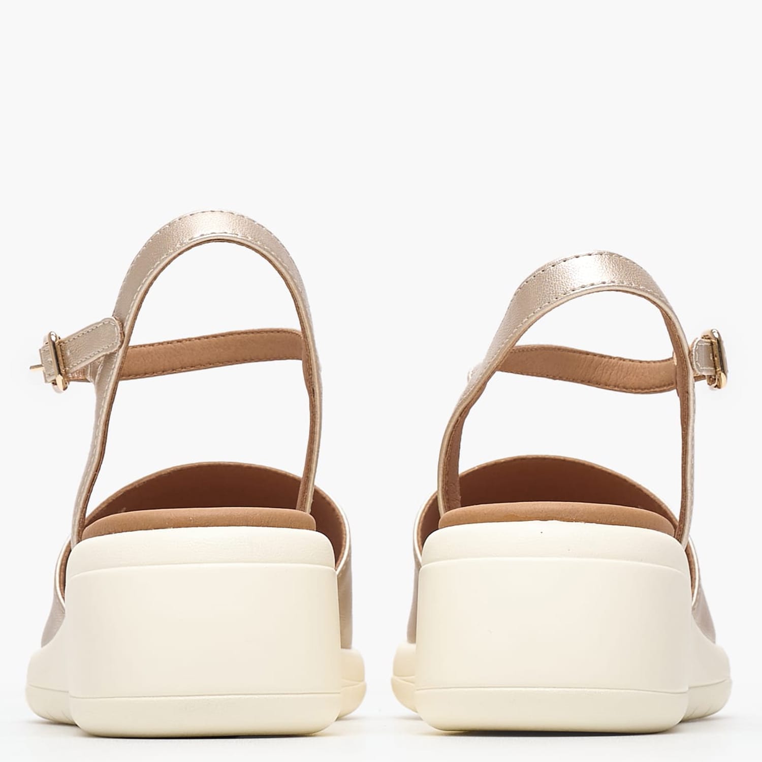Women Platforms Low D.Meliconia Gold ECOleather Geox Women Platforms Low D.Meliconia Gold ECOleather Geox
