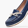 Women Sailing Shoes D.Vega Blue Leather Geox Women Sailing Shoes D.Vega Blue Leather Geox
