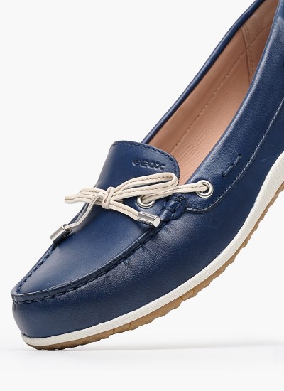 Ανδρικά Παπούτσια Casual U.Spherica.E Μαύρο Δέρμα Geox