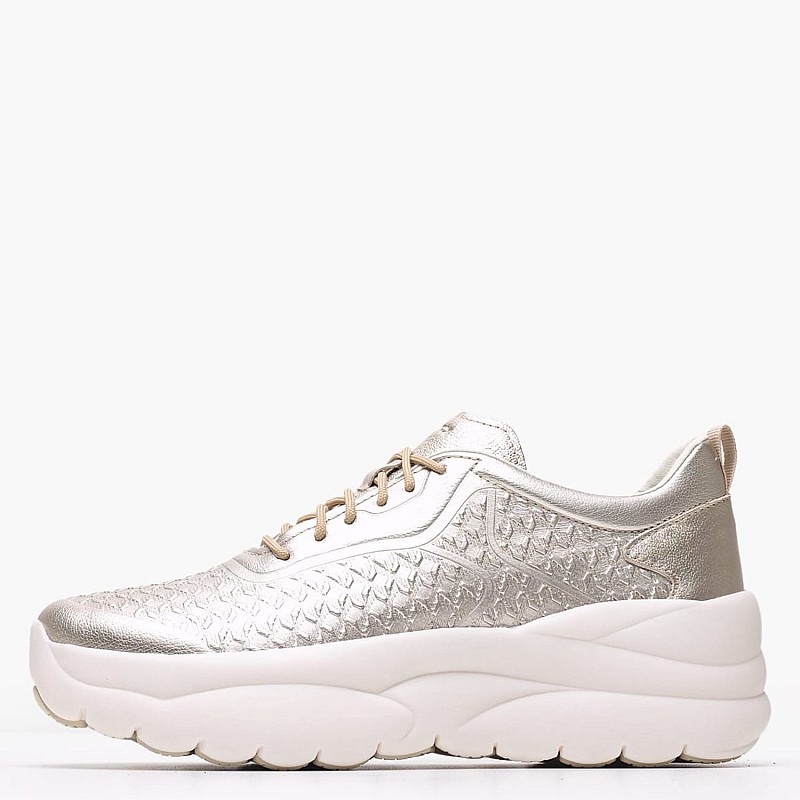 Γυναικεία Παπούτσια Casual D.Xtors.G Χρυσό Δέρμα Geox
