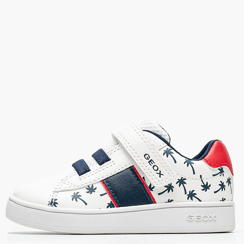 Παιδικά Παπούτσια Casual Eclyper.A Άσπρο ECOleather Geox
