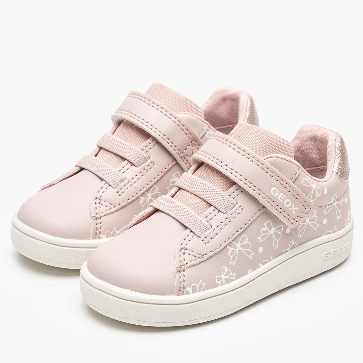 Παιδικά Παπούτσια Casual Eclyper.Grl Ροζ ECOleather Geox Παιδικά Παπούτσια Casual Eclyper.Grl Ροζ ECOleather Geox