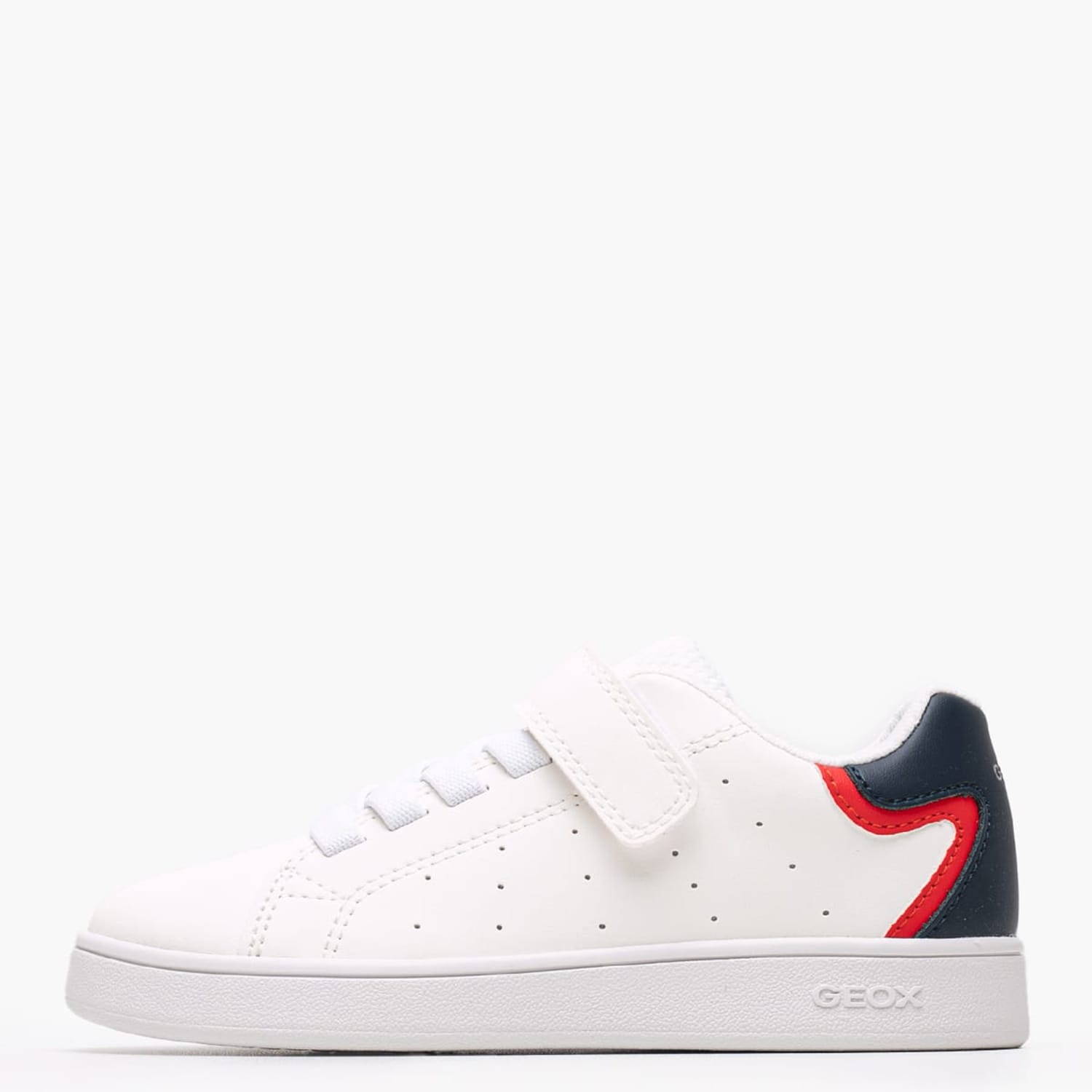 Παιδικά Παπούτσια Casual Eclyper.Jr Άσπρο ECOleather-Ύφασμα Geox