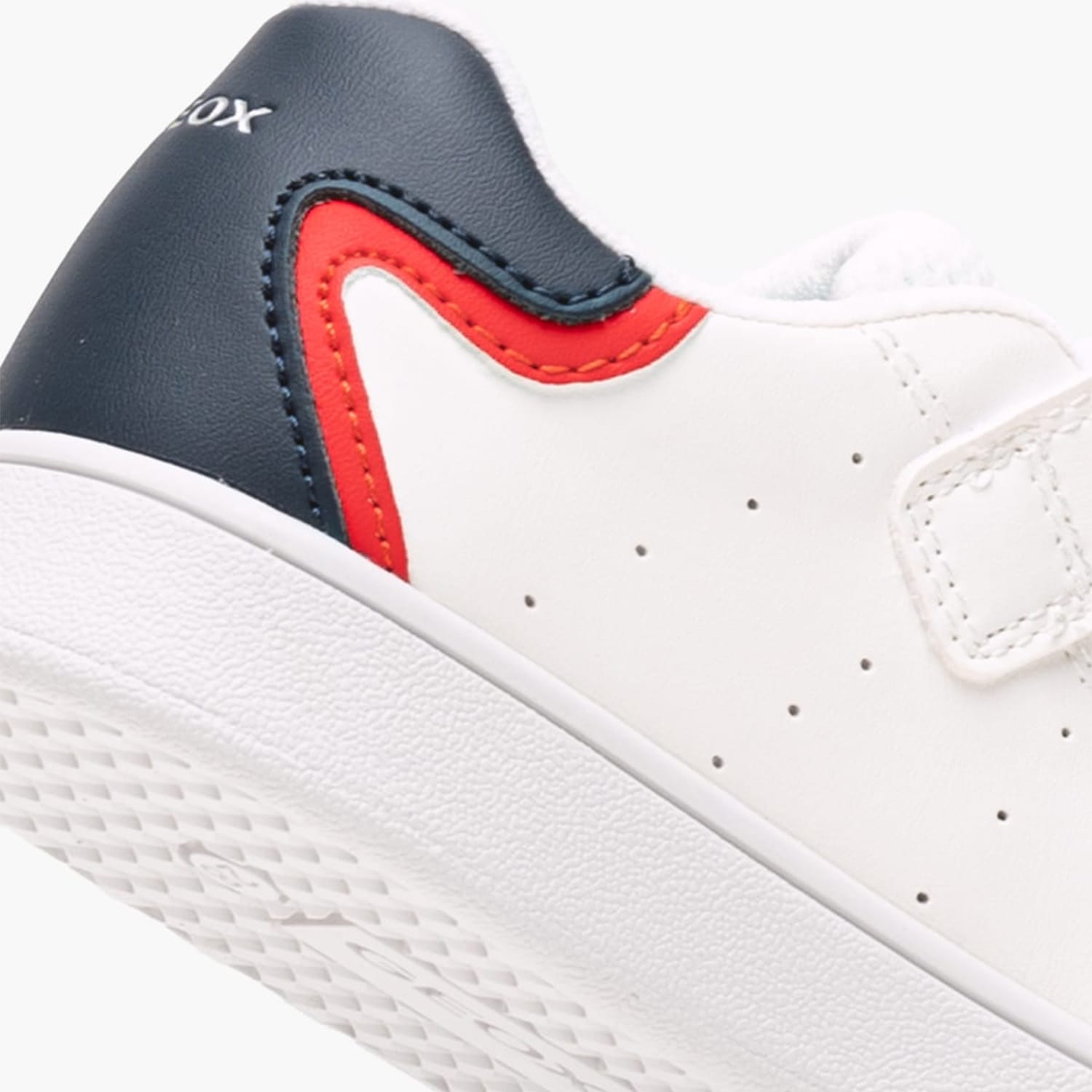 Παιδικά Παπούτσια Casual Eclyper.Jr Άσπρο ECOleather-Ύφασμα Geox