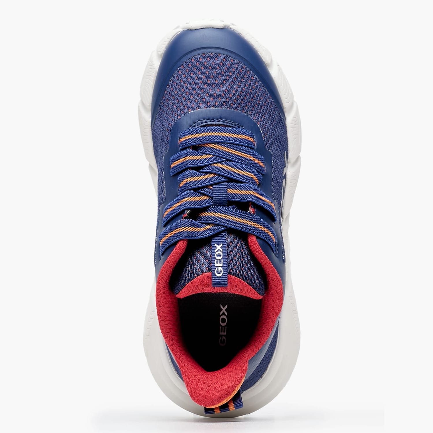 Kids Casual Shoes Flexyper.Fast Blue Fabric Geox