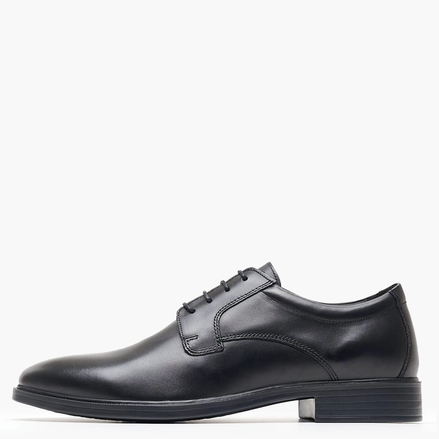 Men Shoes Gladwin Black Leather Geox