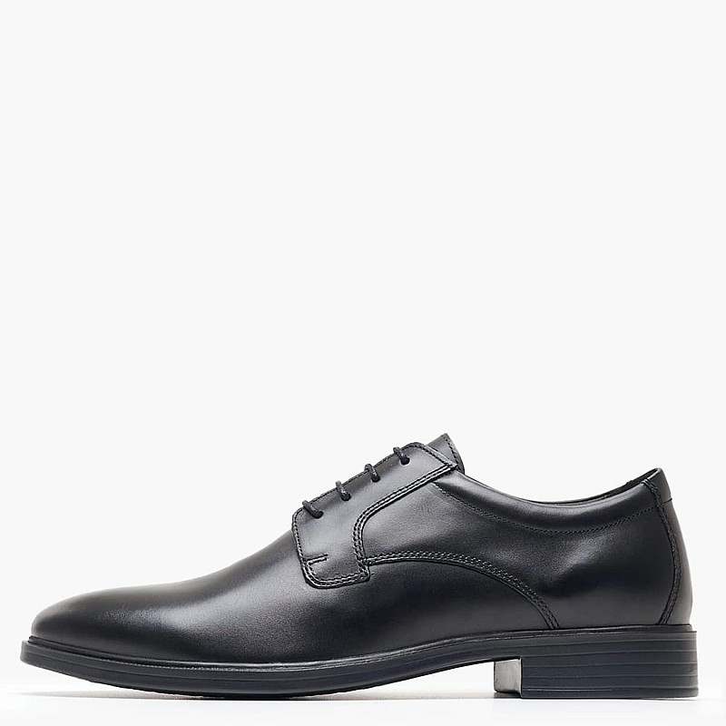 Men Shoes Gladwin Black Leather Geox