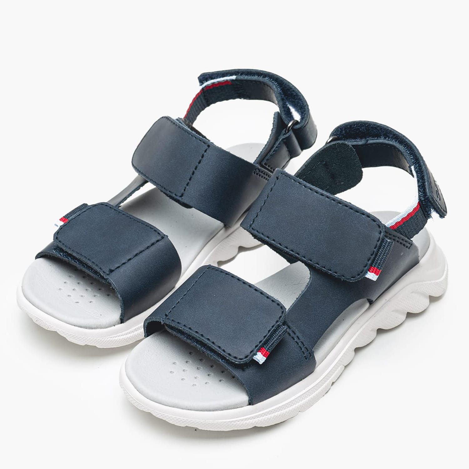Kids Flip Flops & Sandals J.Airadyum Blue ECOleather Geox Kids Flip Flops & Sandals J.Airadyum Blue ECOleather Geox