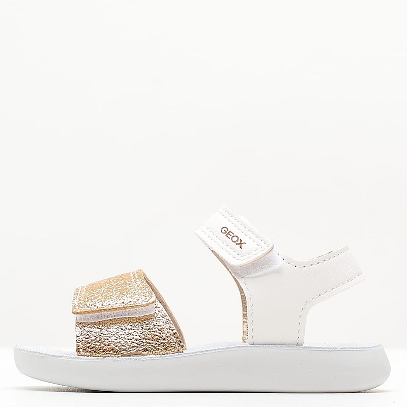Kids Flip Flops & Sandals Lightfloppy Gold ECOleather Geox