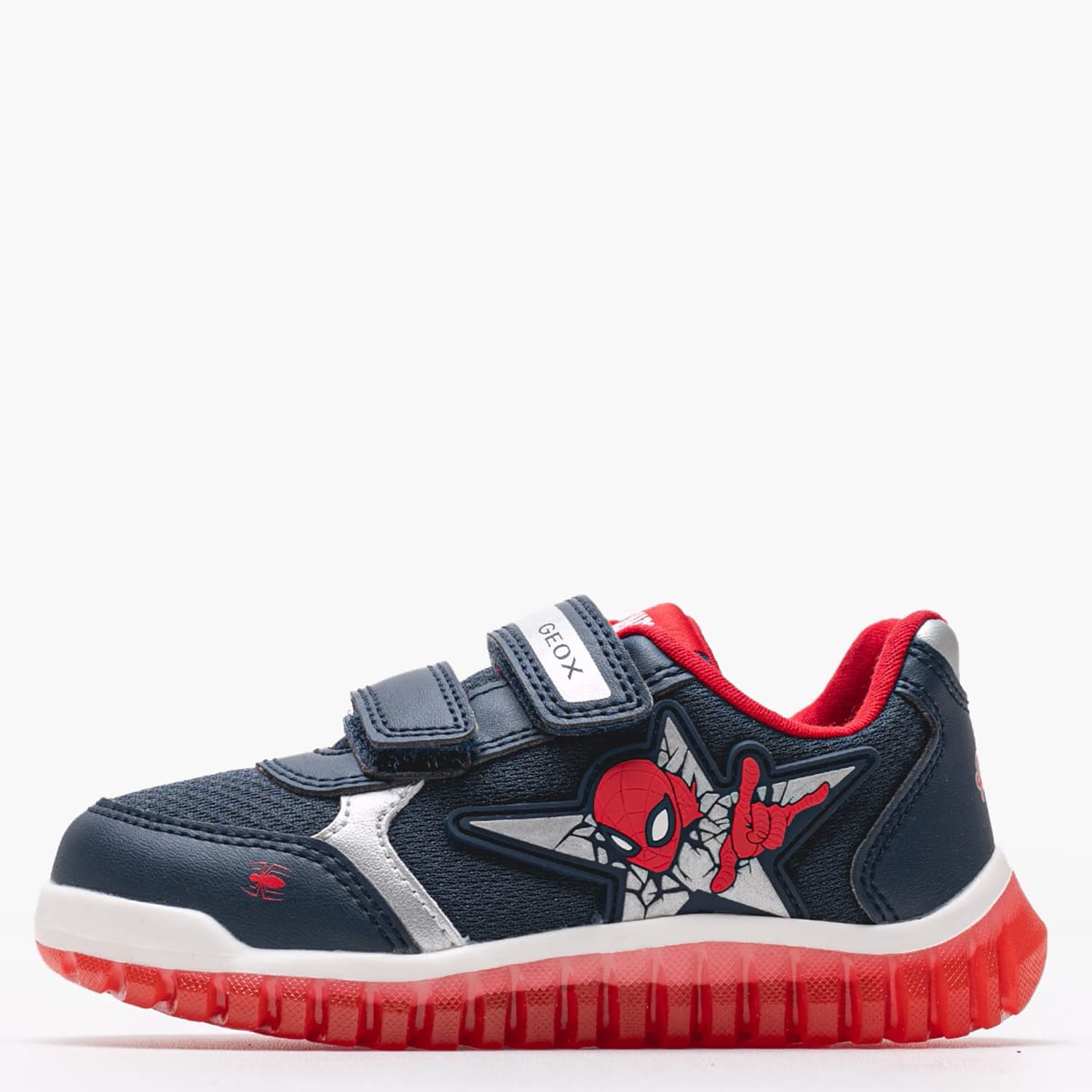 Παιδικά Παπούτσια Casual Lightyloo Μπλε ECOleather-Ύφασμα Geox
