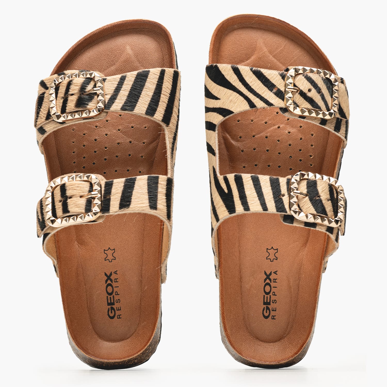 Women Flats N.Brionia Leopard Pony Geox Women Flats N.Brionia Leopard Pony Geox