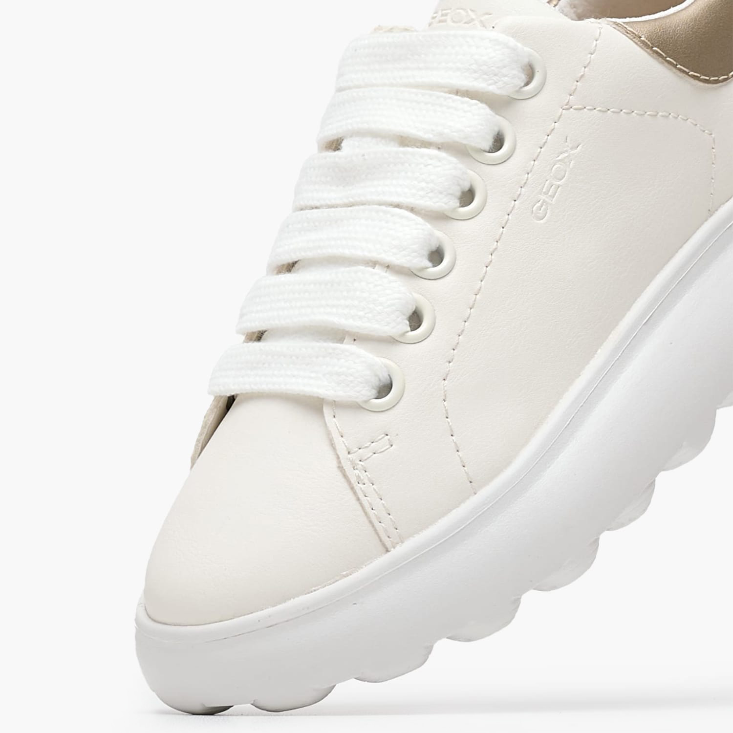 Παιδικά Παπούτσια Casual Puffypop Άσπρο ECOleather Geox
