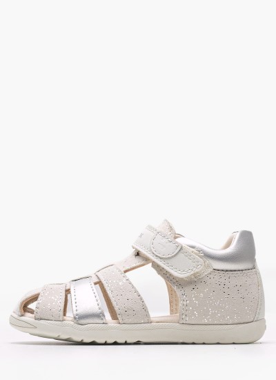 Παιδικές Σαγιονάρες & Πέδιλα Soleima Ροζ ECOleather Geox