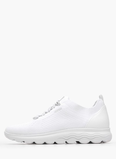 Ανδρικά Παπούτσια Casual U.Spherica.E Μαύρο Δέρμα Geox