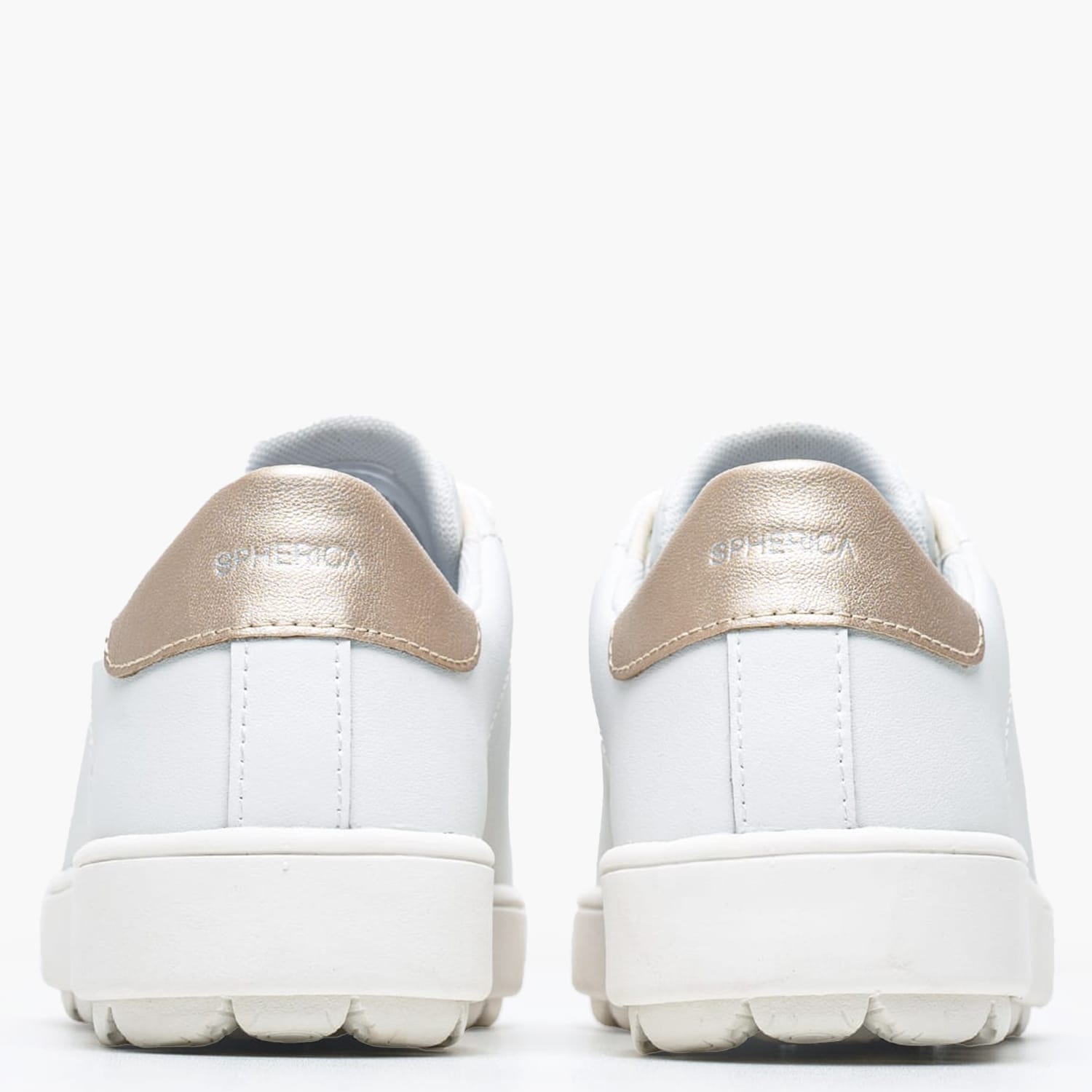 Γυναικεία Παπούτσια Casual Spherica.Ecub1 Άσπρο Δέρμα Geox Γυναικεία Παπούτσια Casual Spherica.Ecub1 Άσπρο Δέρμα Geox