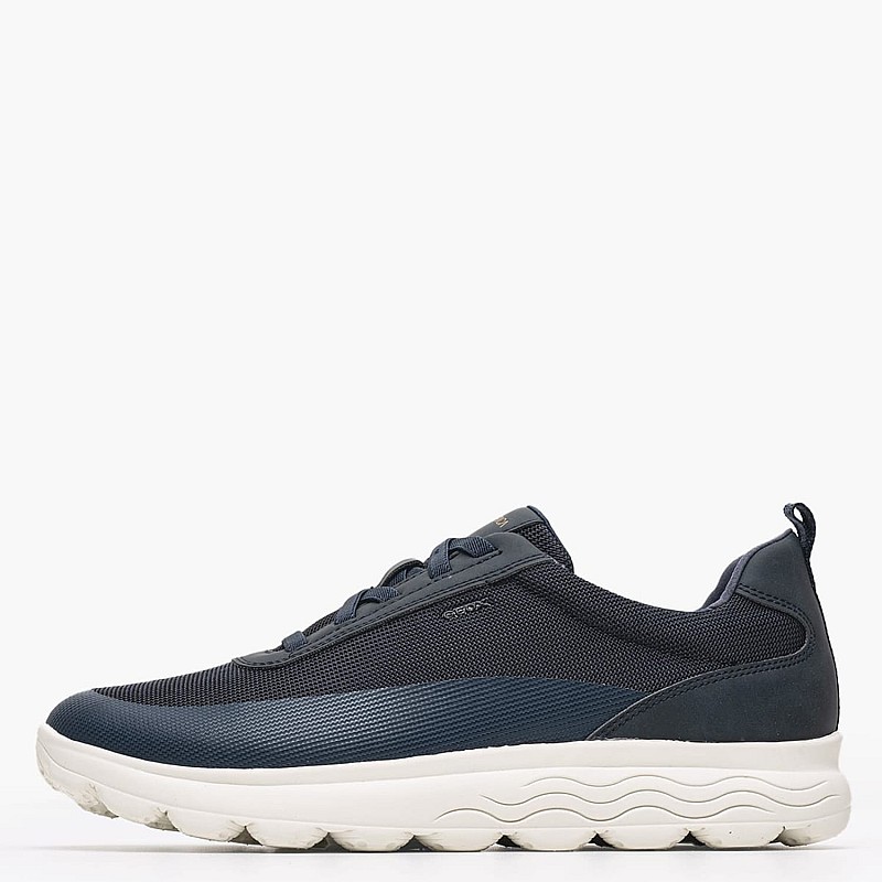 Ανδρικά Παπούτσια Casual Spherica.Nb Μπλε ECOleather-Ύφασμα Geox