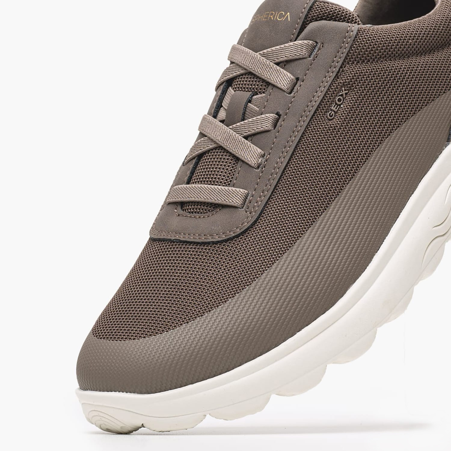 Ανδρικά Παπούτσια Casual Spherica.Nb Πούρο ECOleather-Ύφασμα Geox