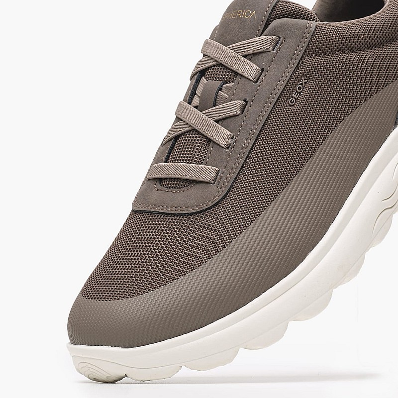 Ανδρικά Παπούτσια Casual Spherica.Nb Πούρο ECOleather-Ύφασμα Geox