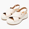 Women Platforms Low Spherica.Plat Beige Leather Geox Women Platforms Low Spherica.Plat Beige Leather Geox