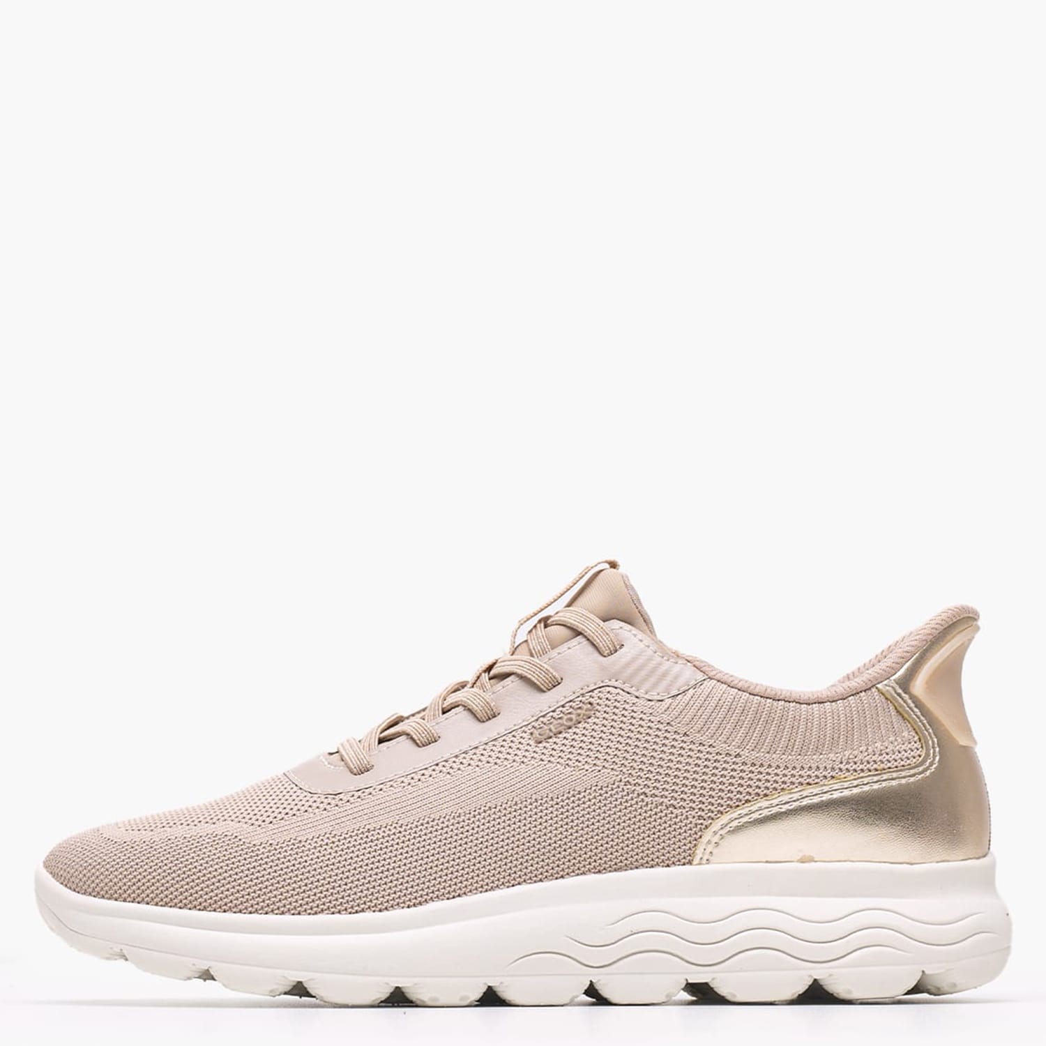 Γυναικεία Παπούτσια Casual Spherica.Plus.2 Nude ECOleather-Ύφασμα Geox