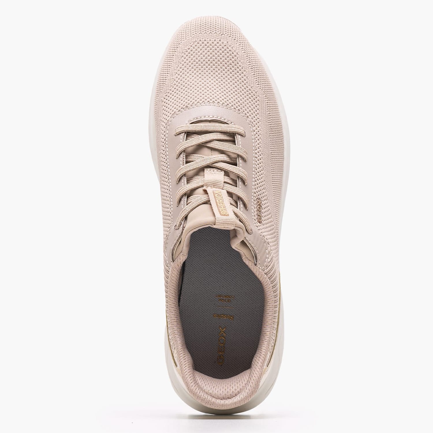Γυναικεία Παπούτσια Casual Spherica.Plus.2 Nude ECOleather-Ύφασμα Geox Γυναικεία Παπούτσια Casual Spherica.Plus.2 Nude ECOleather-Ύφασμα Geox