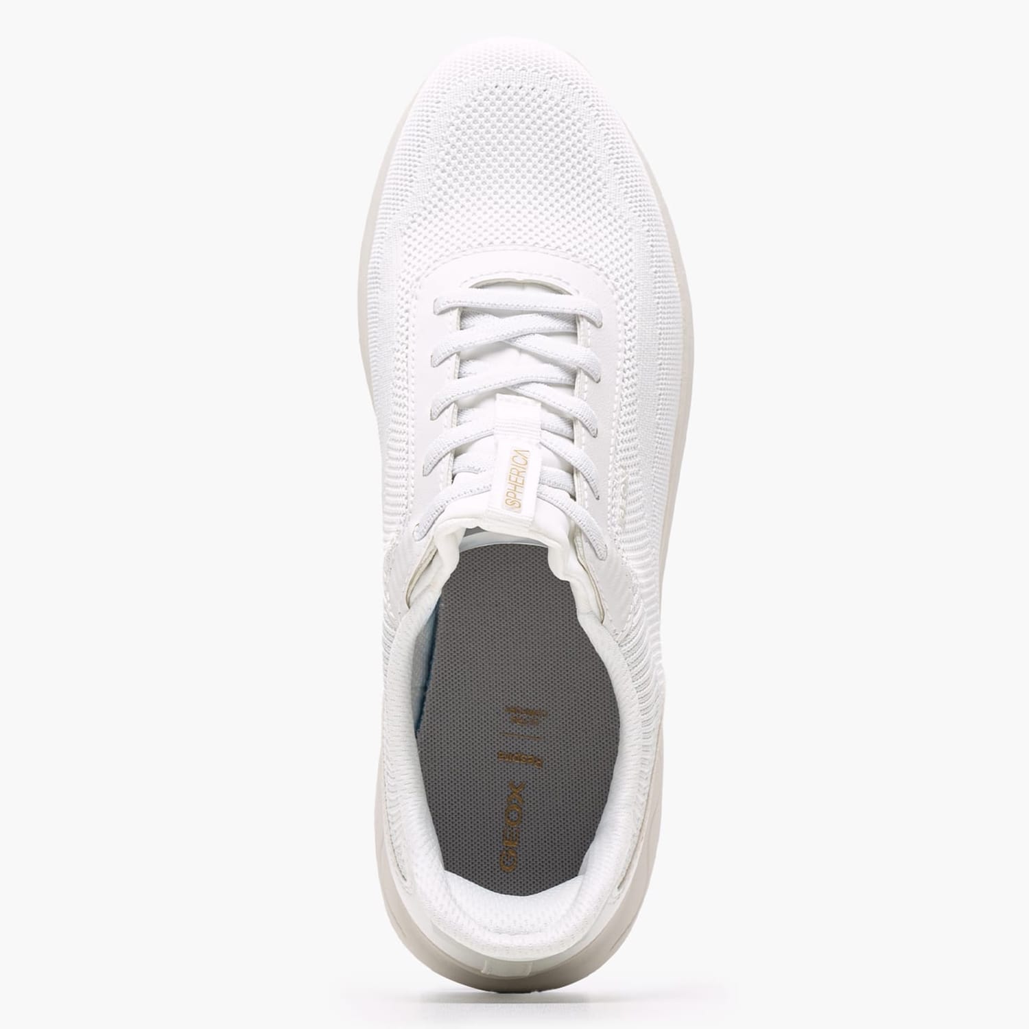 Γυναικεία Παπούτσια Casual Spherica.Plus Άσπρο ECOleather-Ύφασμα Geox Γυναικεία Παπούτσια Casual Spherica.Plus Άσπρο ECOleather-Ύφασμα Geox
