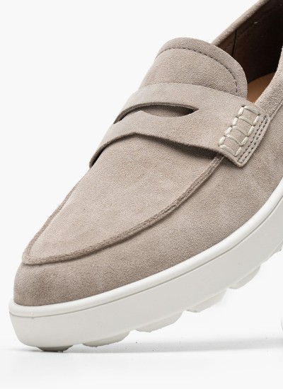 Ανδρικά Μοκασίνια Waxy2.Polaris Καφέ Δέρμα Sebago