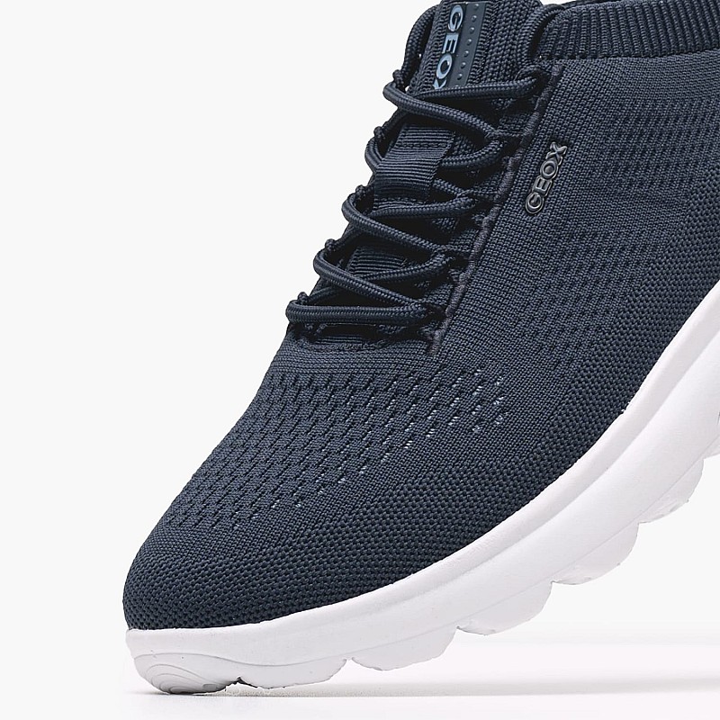 Ανδρικά Παπούτσια Casual Spherica.U.A Μπλε Ύφασμα Geox