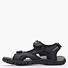 Men Flip Flops & Sandals Strada.D Black ECOleather Geox Men Flip Flops & Sandals Strada.D Black ECOleather Geox