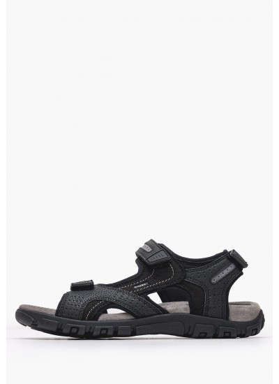 Ανδρικές Σαγιονάρες & Πέδιλα Arizona.Bs.Nman Μαύρο ECOleather Birkenstock