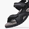 Men Flip Flops & Sandals Strada.D Black ECOleather Geox Men Flip Flops & Sandals Strada.D Black ECOleather Geox