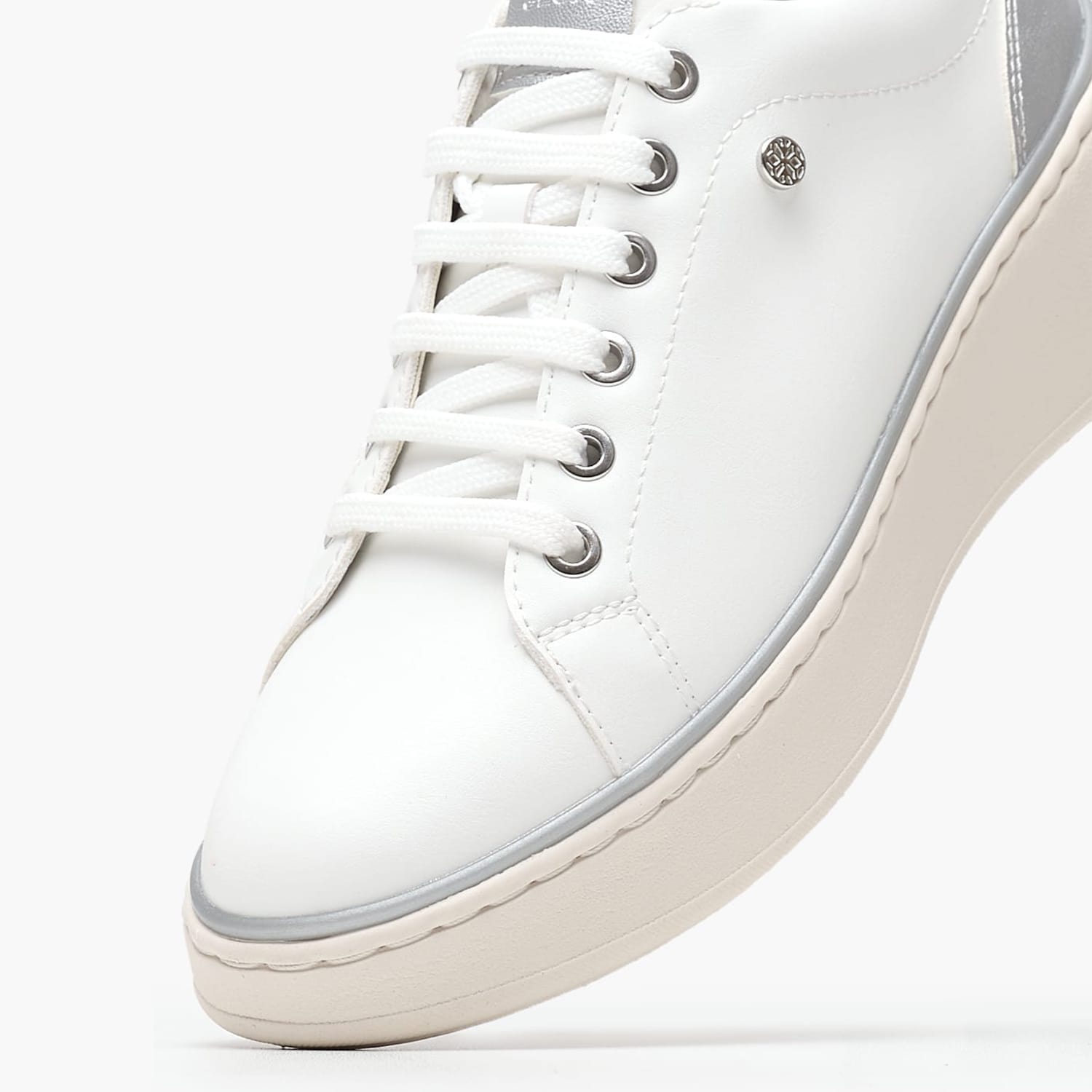 Γυναικεία Παπούτσια Casual Sunnetty Άσπρο ECOleather Geox
