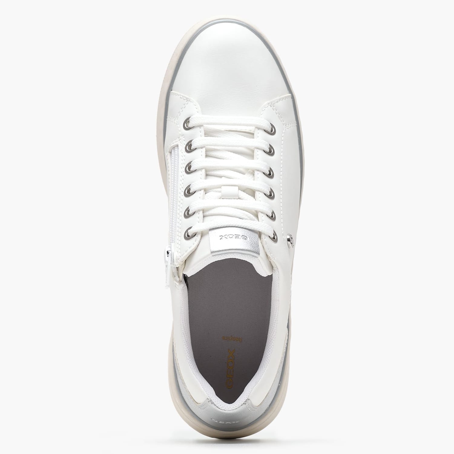 Γυναικεία Παπούτσια Casual Sunnetty Άσπρο ECOleather Geox Γυναικεία Παπούτσια Casual Sunnetty Άσπρο ECOleather Geox