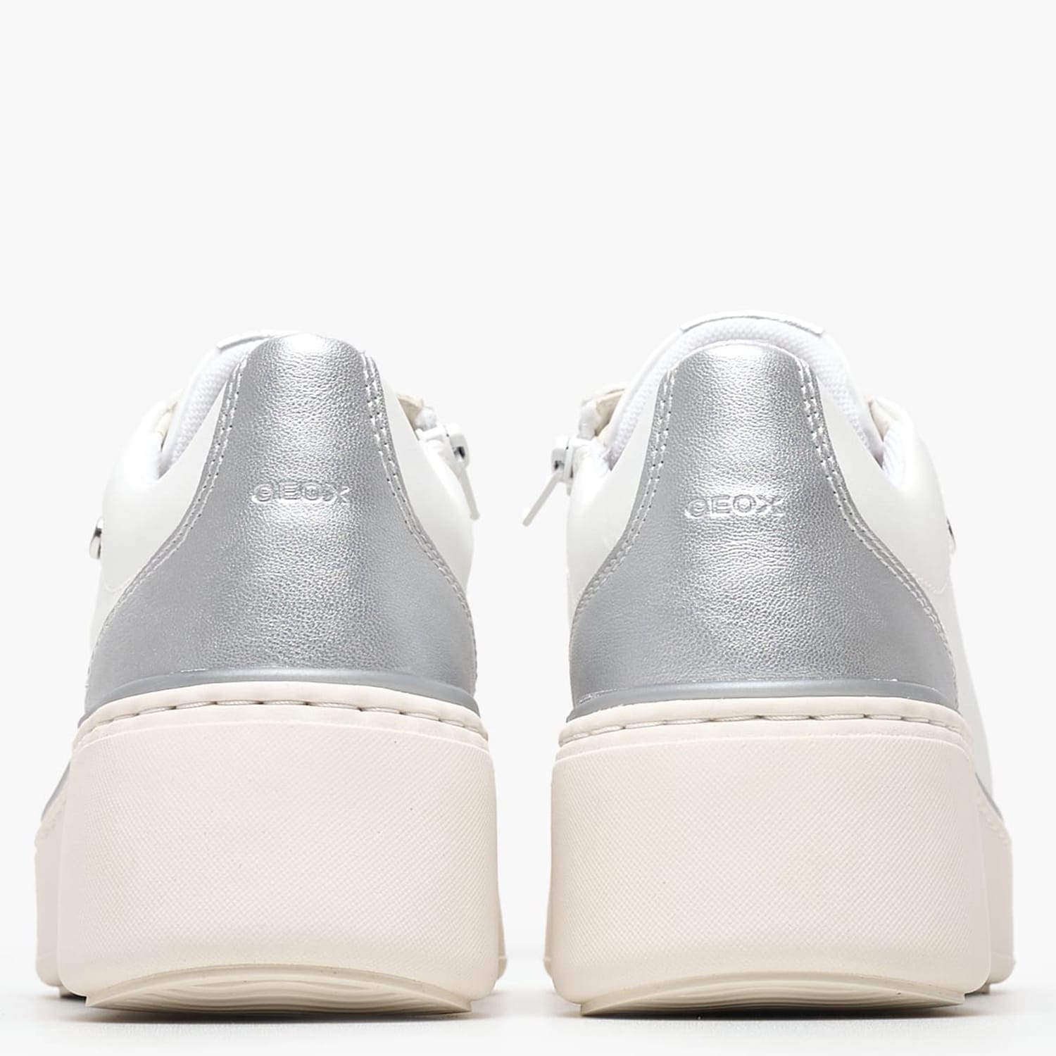 Γυναικεία Παπούτσια Casual Sunnetty Άσπρο ECOleather Geox Γυναικεία Παπούτσια Casual Sunnetty Άσπρο ECOleather Geox
