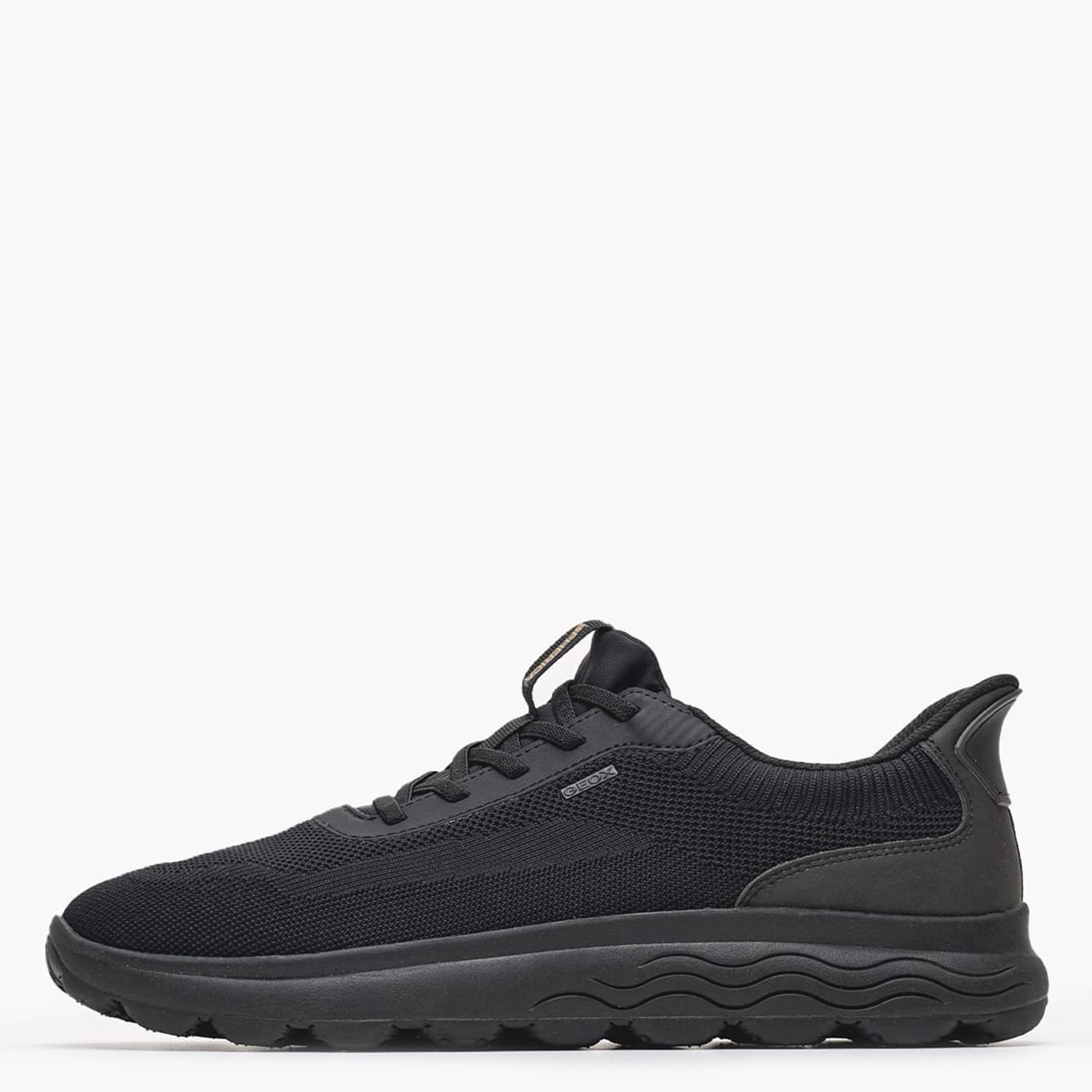 Ανδρικά Παπούτσια Casual U.Spherica.Plus Μαύρο ECOleather-Ύφασμα Geox