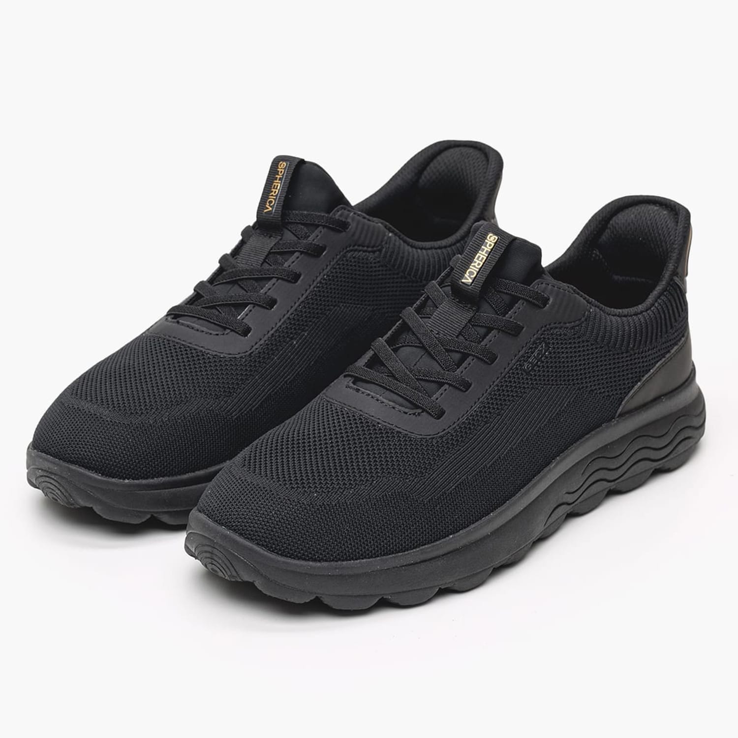 Ανδρικά Παπούτσια Casual U.Spherica.Plus Μαύρο ECOleather-Ύφασμα Geox Ανδρικά Παπούτσια Casual U.Spherica.Plus Μαύρο ECOleather-Ύφασμα Geox