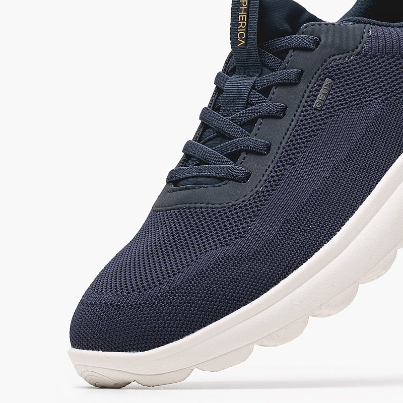 Ανδρικά Παπούτσια Casual U.Spherica.Plus Μπλε ECOleather-Ύφασμα Geox