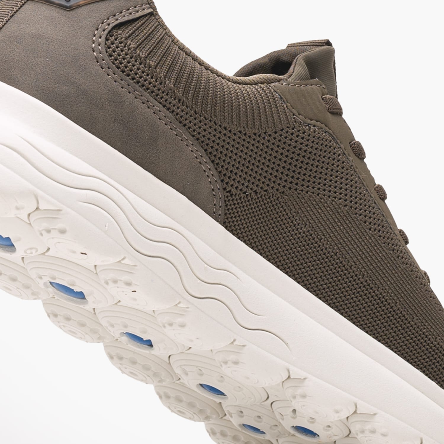 Ανδρικά Παπούτσια Casual U.Spherica.Plus Λαδί ECOleather-Ύφασμα Geox Ανδρικά Παπούτσια Casual U.Spherica.Plus Λαδί ECOleather-Ύφασμα Geox